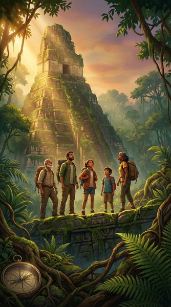 《丛林探险记》高清冒险视频海报